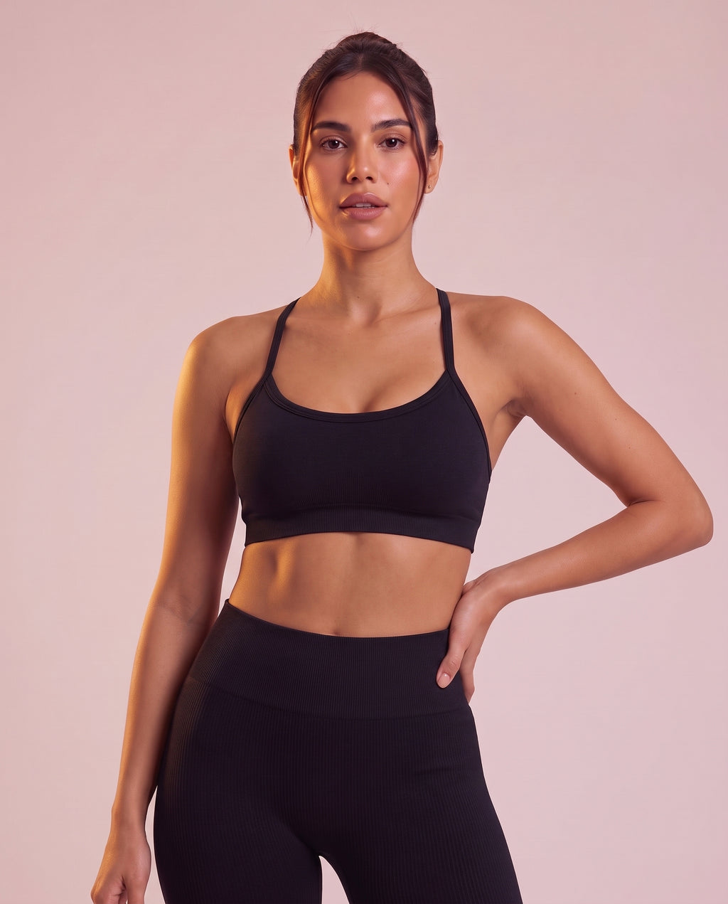 "Base" thin straps sports bra