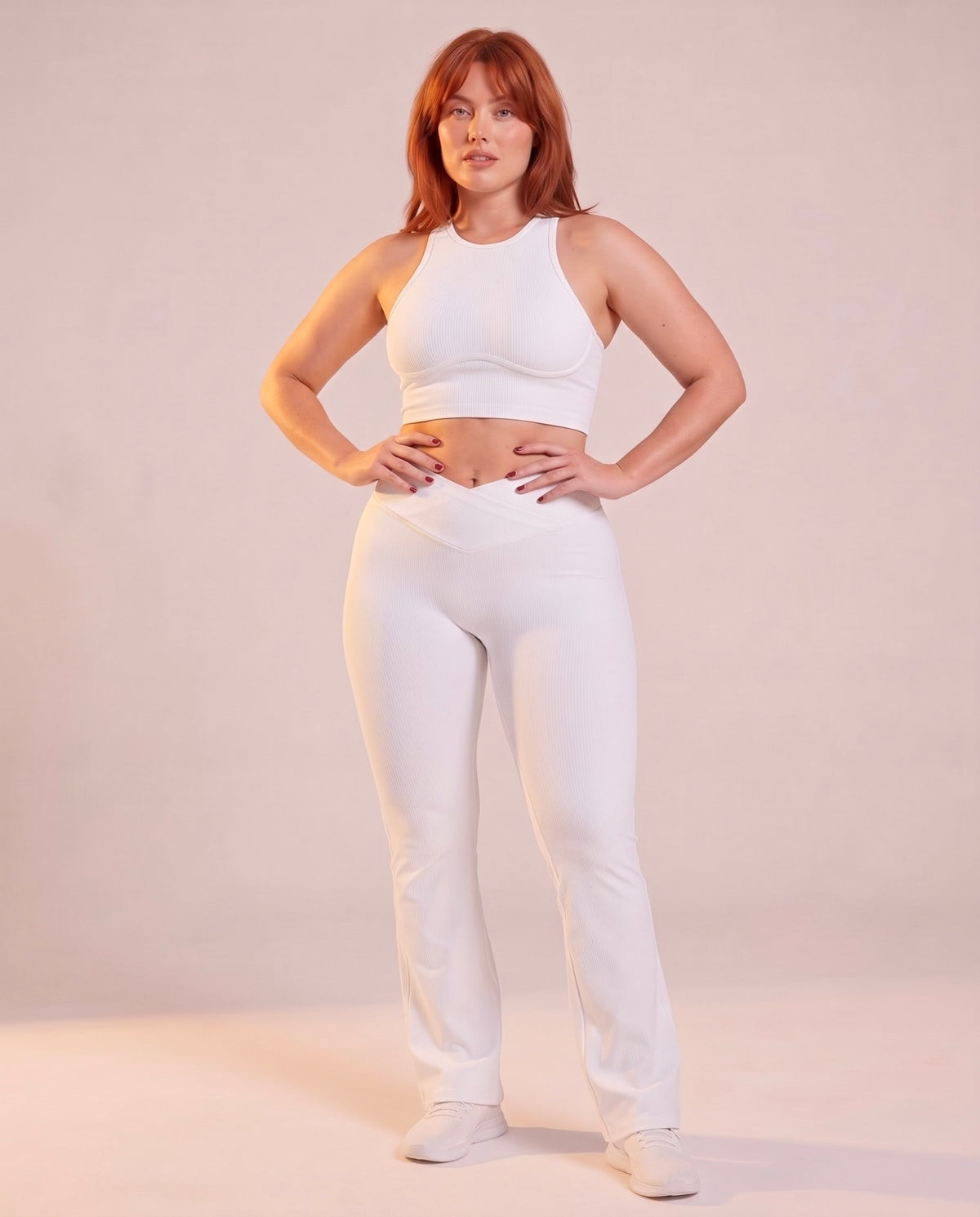 "Contour" 2-piece set: tank top & pants