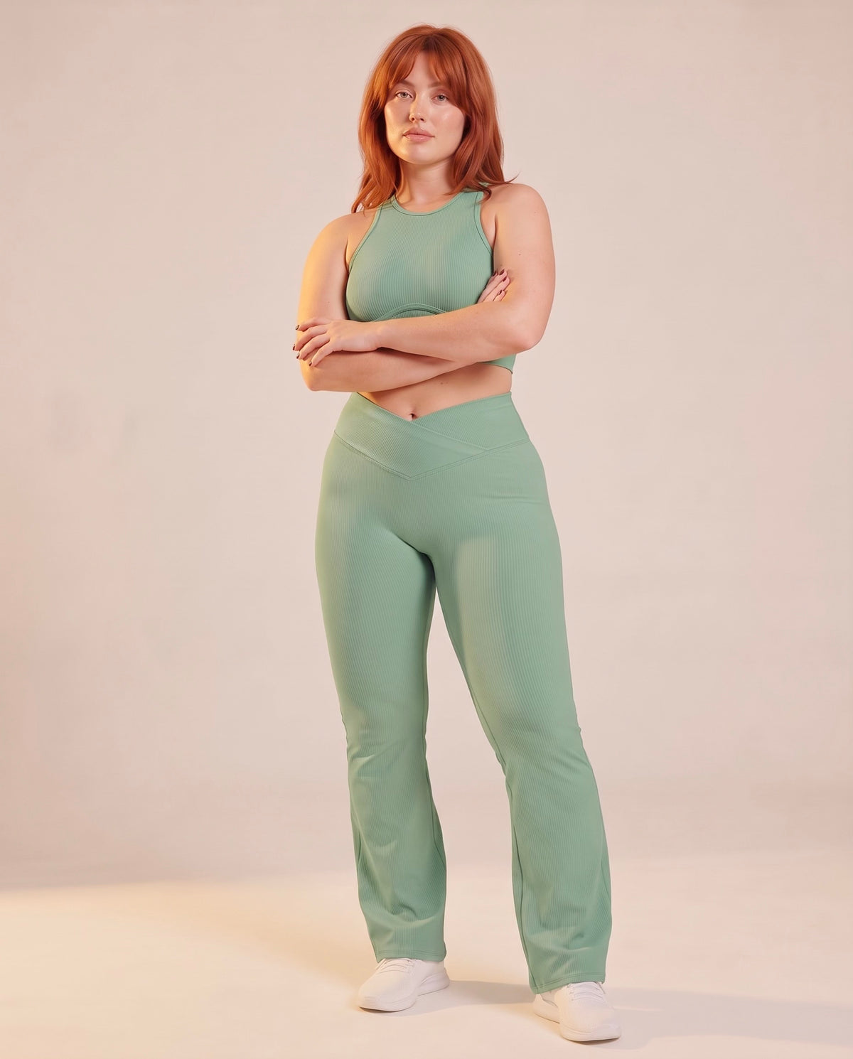 "Contour" 2-piece set: tank top & pants
