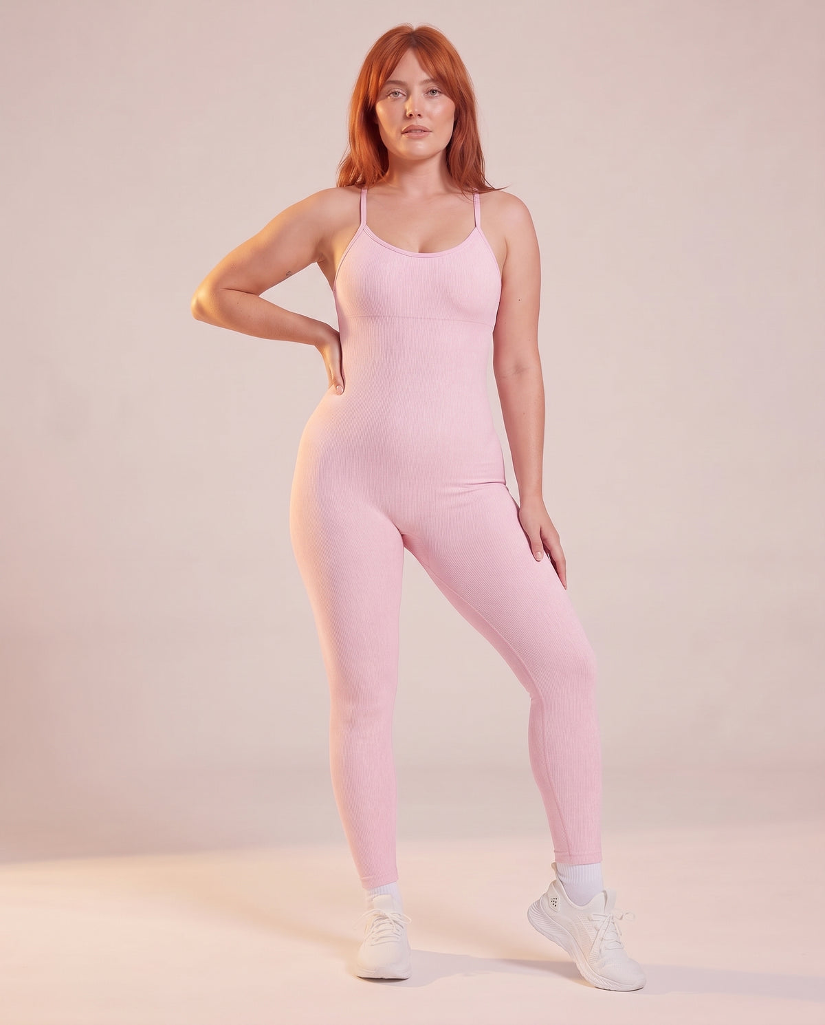 "Сontour" open-back jumpsuit