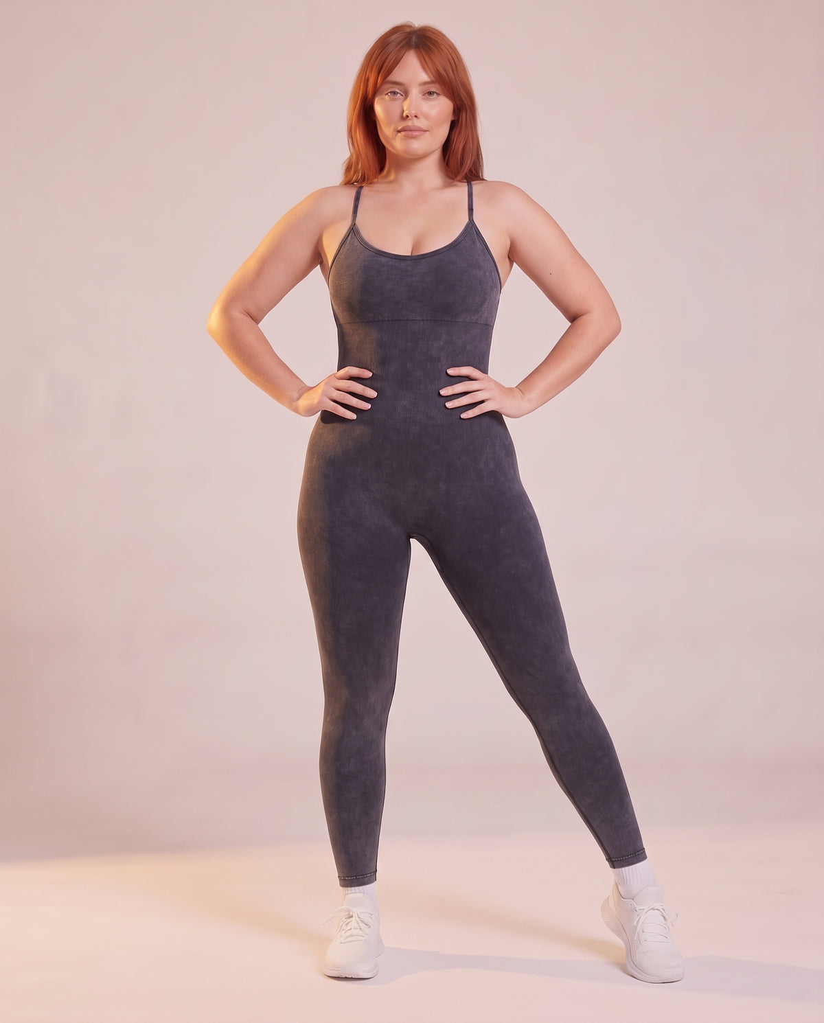 "Сontour" open-back jumpsuit