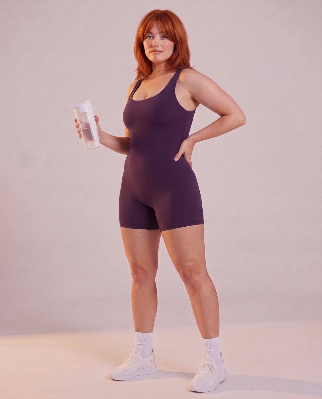 "Сontour" criss-cross shaping jumpsuit