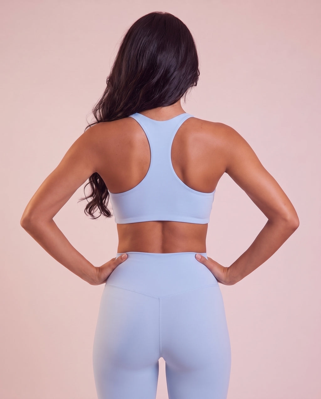 "Base" racerback sports bra
