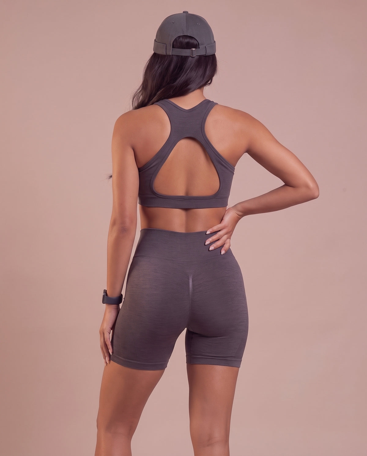 "Contour" open-back sports bra