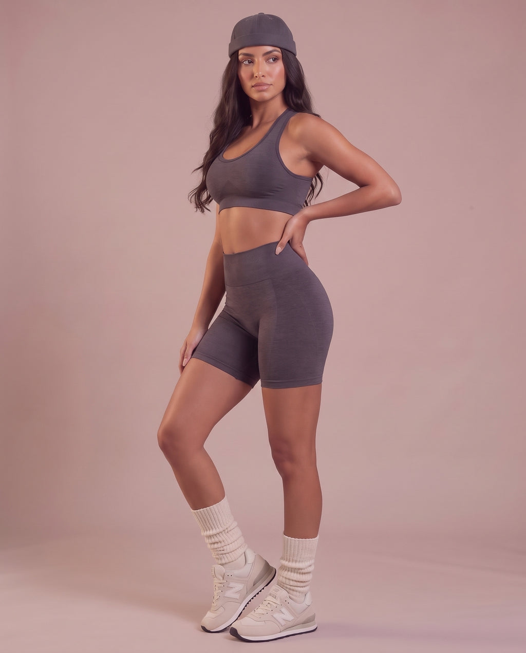 "Contour" open-back sports bra
