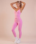 "Base" sculpting cross-waist leggings