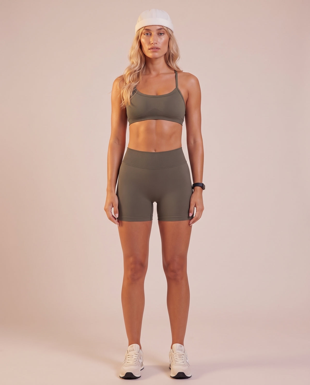 "Base" thin straps sports bra
