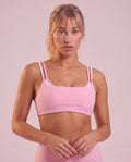 "Line" double spaghetti straps bra
