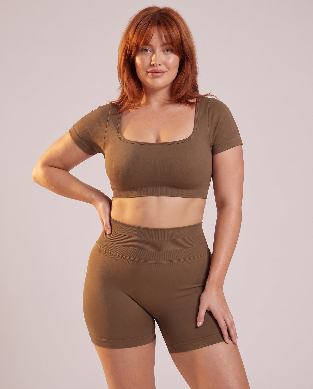 "Base" сriss-cross back tank top