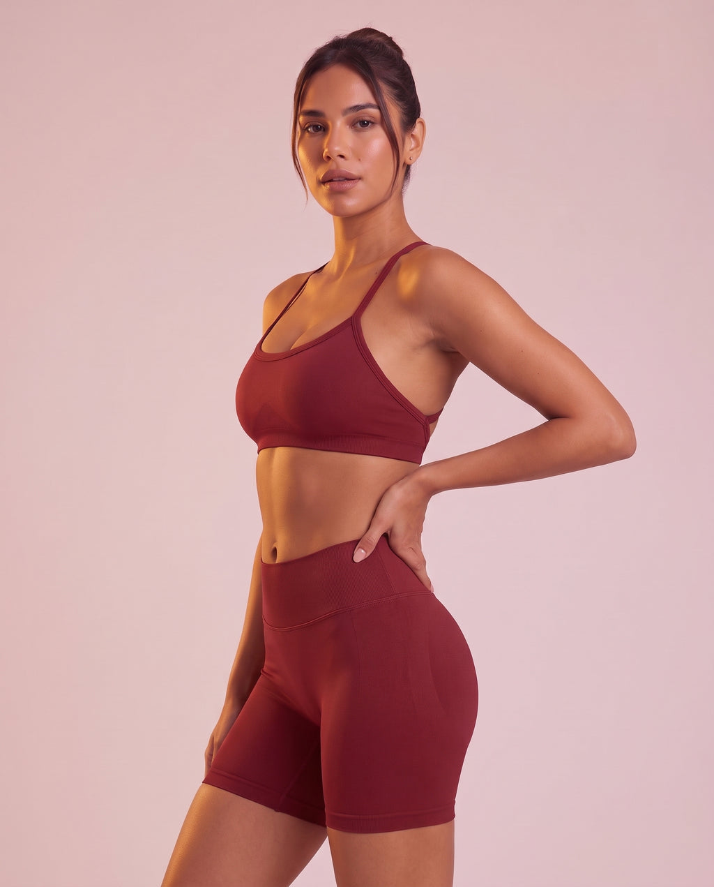 "Base" thin straps sports bra